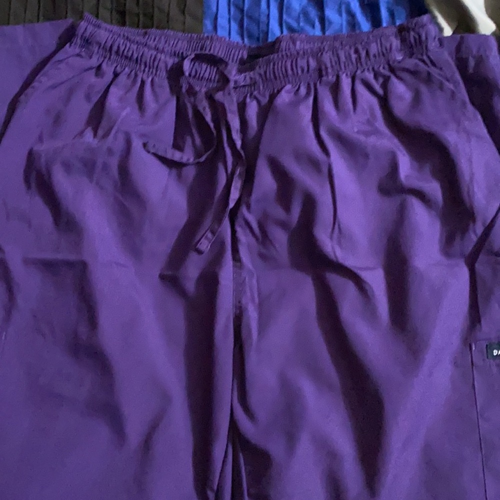 Purple Scrub Set - Picture 2 of 4